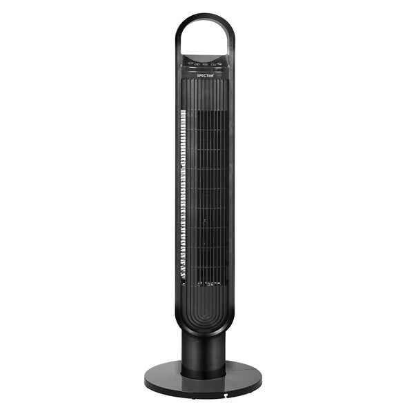 Spector Bladeless Tower Fan Black Portable Fans