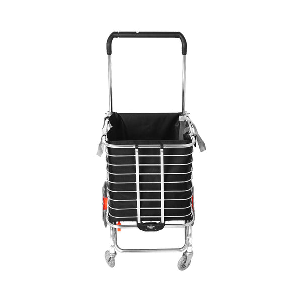 Mountview Foldable Shopping Cart Trolley Shopping Trolleys Baskets
