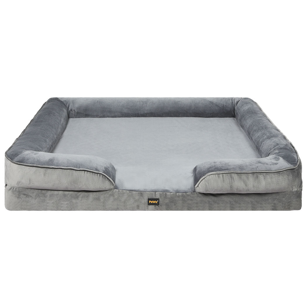 Pawz Memory Foam Pet Sofa Bed Cushion Xl Extra Comfort And Support For Large Pets Sofa Beds