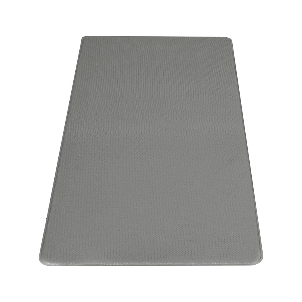 Marlow Kitchen Rug 2Pcs Non Slip Anti Fatigue Mat Grey Rugs