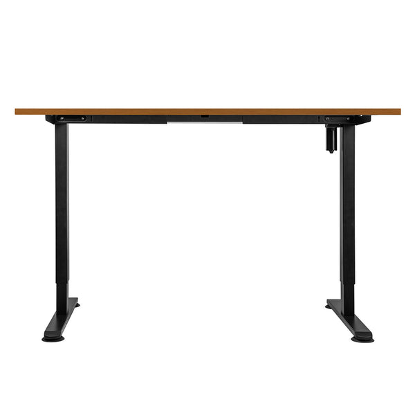 Levede Motorised Standing Desk Height 120Cm Natural 800X 1.5Mm Black Frame Standing Desks