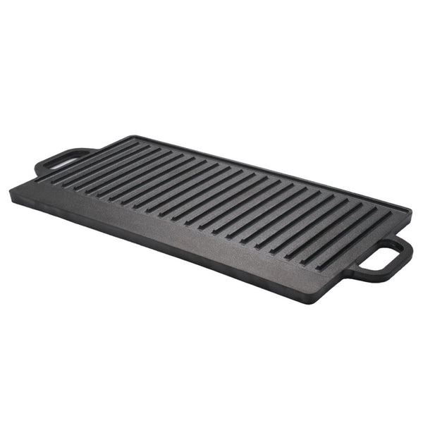 Toque 49.5Cm Reversible Cast Iron Griddle Pan Non Stick Grills & Griddles
