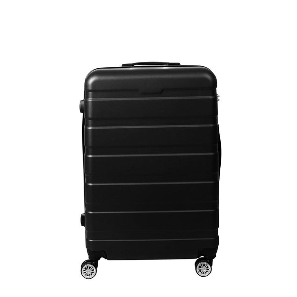 Slimbridge 24" Luggage Case Suitcase Black Inch Suitcases