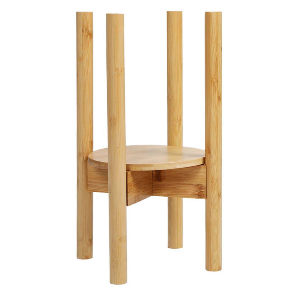 Levede Bamboo Adjustable Plant Stand Indoor Outdoor Use Plant Stands