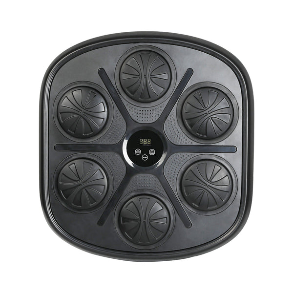 Centra Punching Box With 8 Oz Boxing Glove Wall Mounted Smart Music Trainer Black Punching Bags