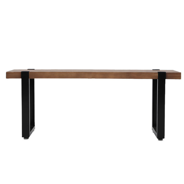 Levede 2X Dining Bench Chairs Wooden 115Cm Dining Chairs