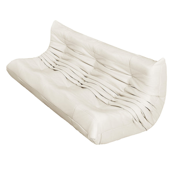 Levede 3 Seater Floor Sofa Caterpillar Lounge Comfortable Modern Seating For Living Room Sofas Armchairs & Couches