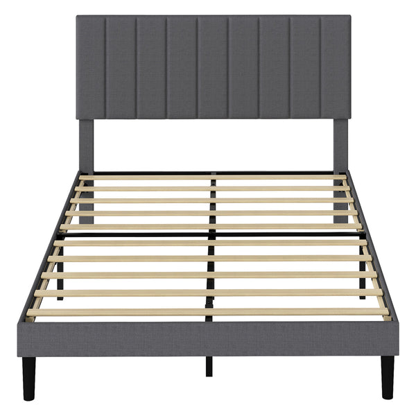 Levede Bed Frame Upholstered Platform Mattress Base Queen Queen Bed Frames