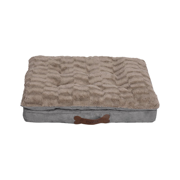 Pawz Dog Calming Bed Pet Cat Removable M Khaki Medium Pet Beds