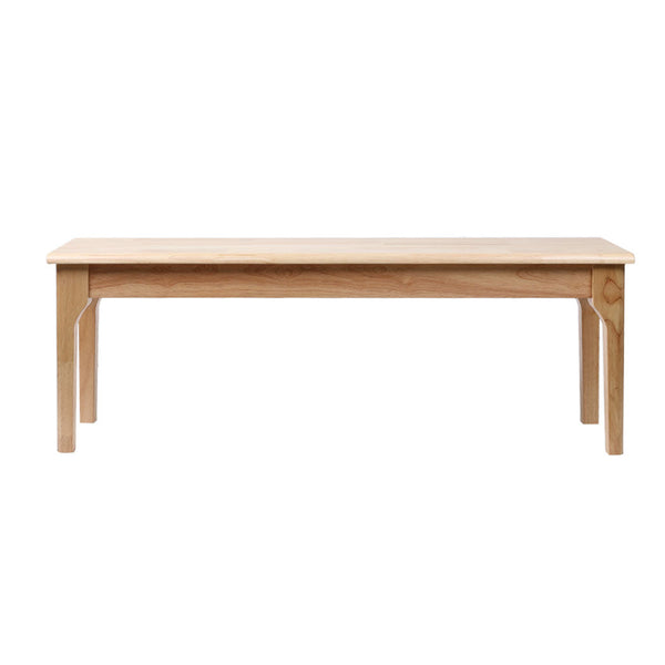 Levede 1X Bench Seat Solid Wood Oak 120Cm Dining Chairs