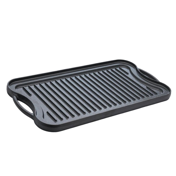 Toque 50.5Cm Reversible Cast Iron Griddle Pan Non Stick Grills & Griddles