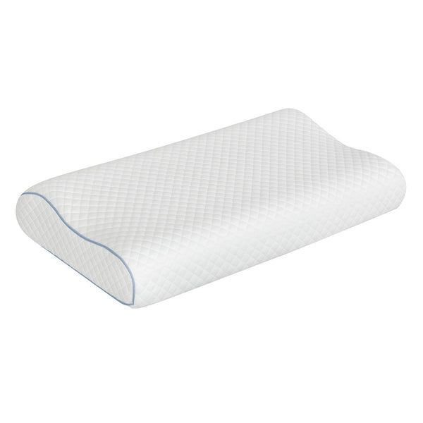 Dreamz Memory Pillow Supprt Shoulder Foamwhite Pillowcase Pillows