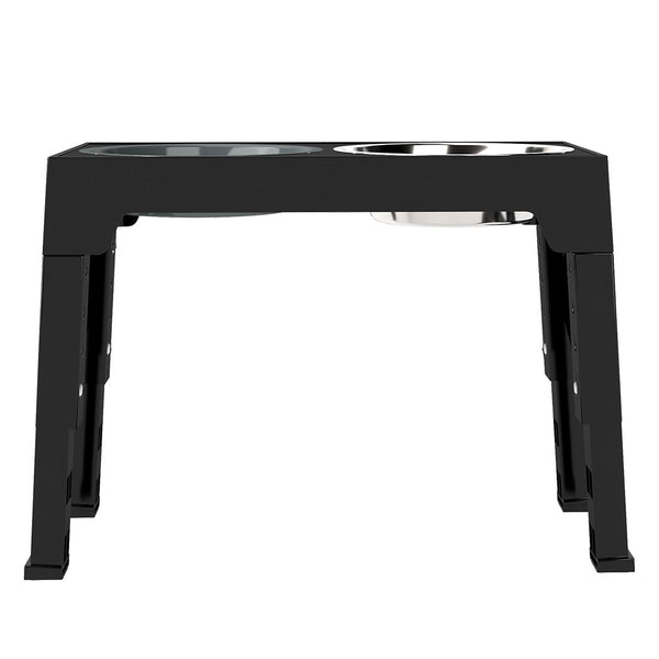 Pawz Elevated 2 Stainless Steel And 1 Slow Feeder Dog Bowls