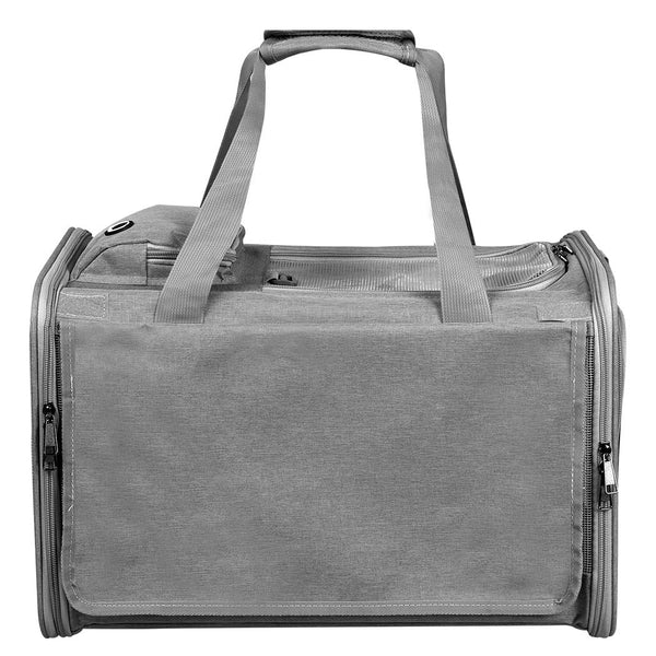 Pawz 3 In 1 Pet Soft Crate Dog Cat Carrier Xl Size Grey Versatile And Comfortable Travel Solution Pet Transport