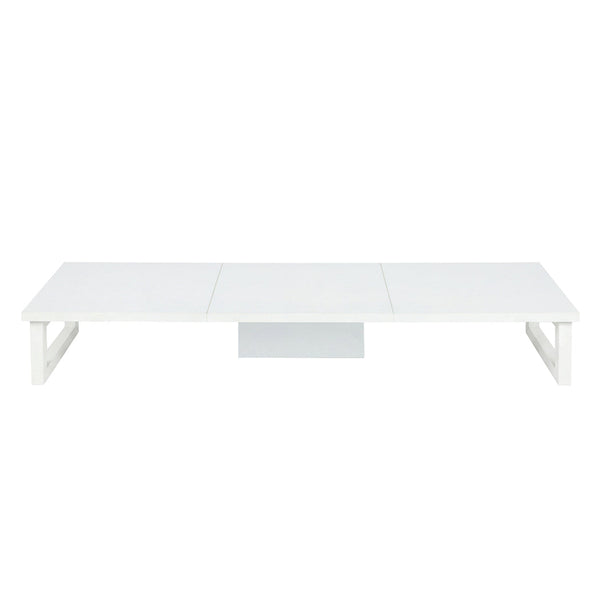 Levede Dual Monitor Stand Riser Desk Laptop Computer Organizer Shelf 90Cm Monitor Mounts & Stands