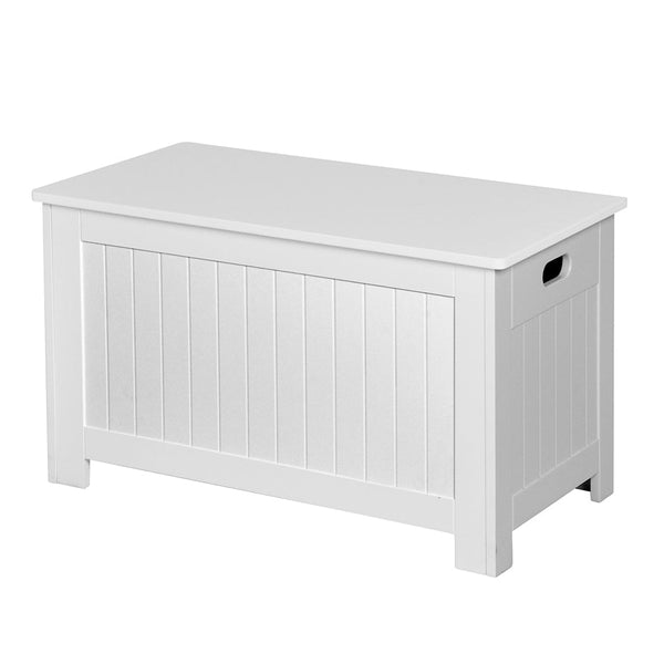 Levede Kids Toy Box Storage Chest Cabinet White Toy Boxes