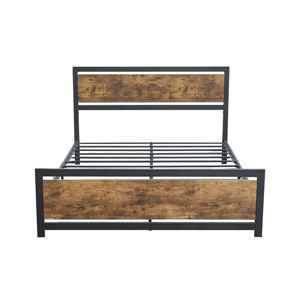 Levede Metal Bed Frame Mattress Base Queen Queen Bed Frames