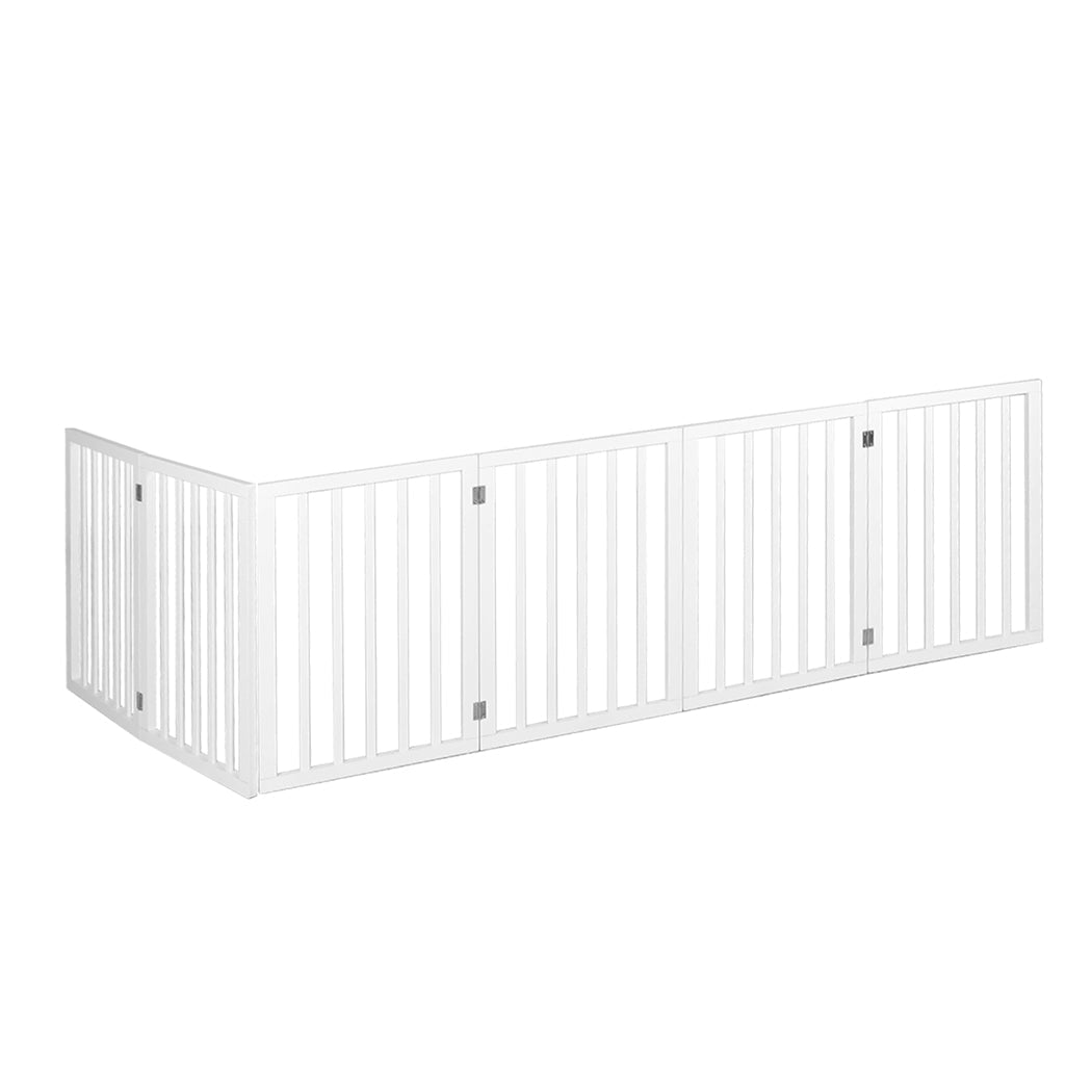 Pawz Pet Gate Dog Fence Safety White 100 Pack Fences & Pens