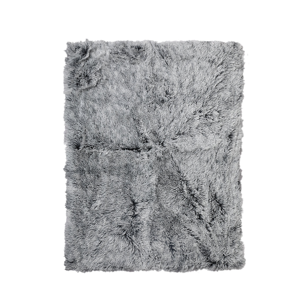 Pawz Dog Blanket Pet Cat Mat Puppy Warm Charcoal Dog Blankets