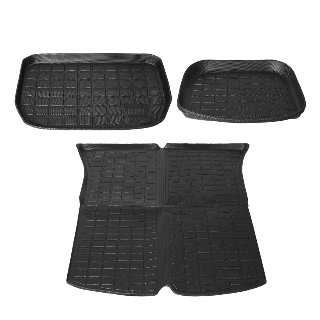 Manan Tesla Model Y Floor Mats Front Floor Mats Carpets