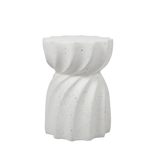 Levede Side Table End Terrazzo Hourglass Side Tables