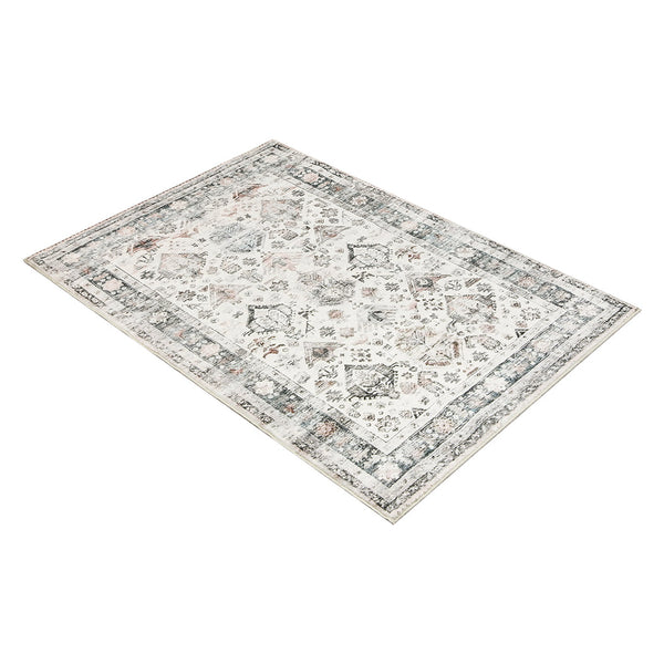 Marlow Floor Rug Vintage Short Pile Washable Carpet Soft Plush Non Slip 200X290 Rugs