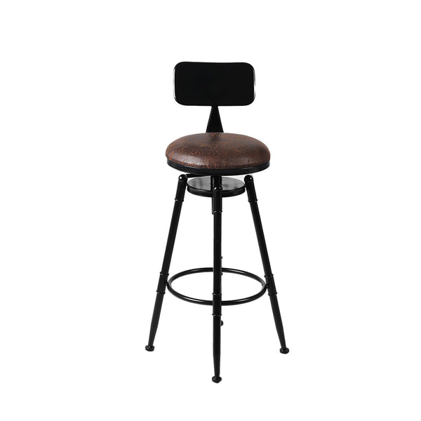 Levede 1X Bar Stool Kitchen Height Modern Seating Benches Bar Stools