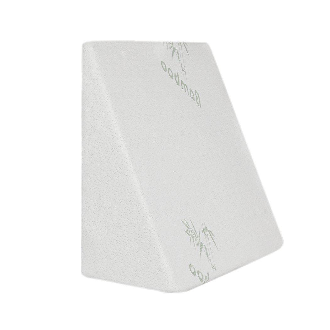 Dreamz Wedge Pillow Memory Foam White 30 Pillows