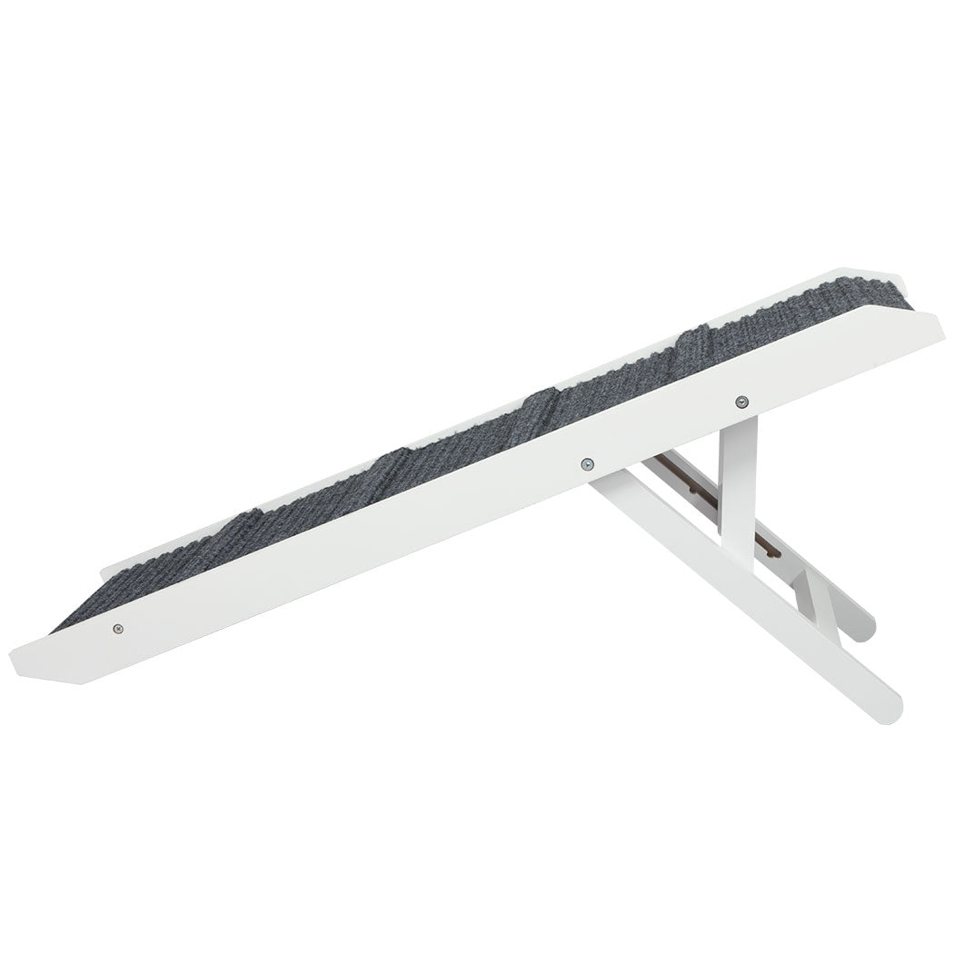 Pawz Dog Ramp Height Stair White Easy Access For Pets With And Safe Design Pet Transport