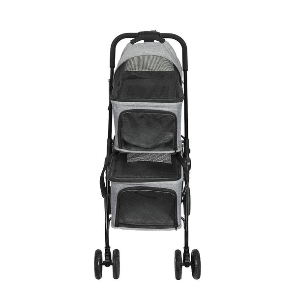 Pawz Two Tier Pet Stroller Double Dog Dog Strollers