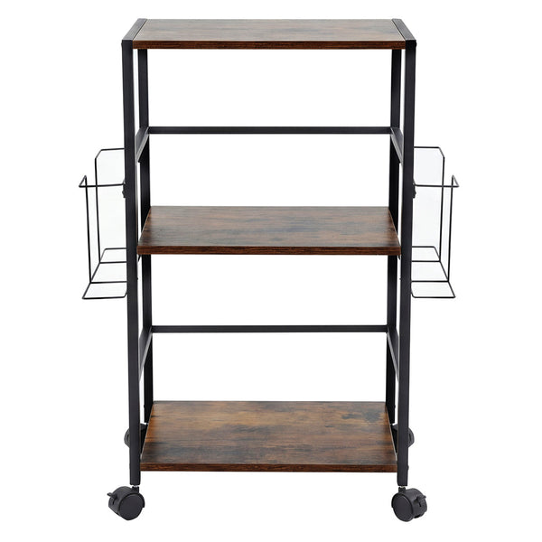 Levede Record Player Stand With 3 Tier Storage & Display Area Tv Stands & Mounts
