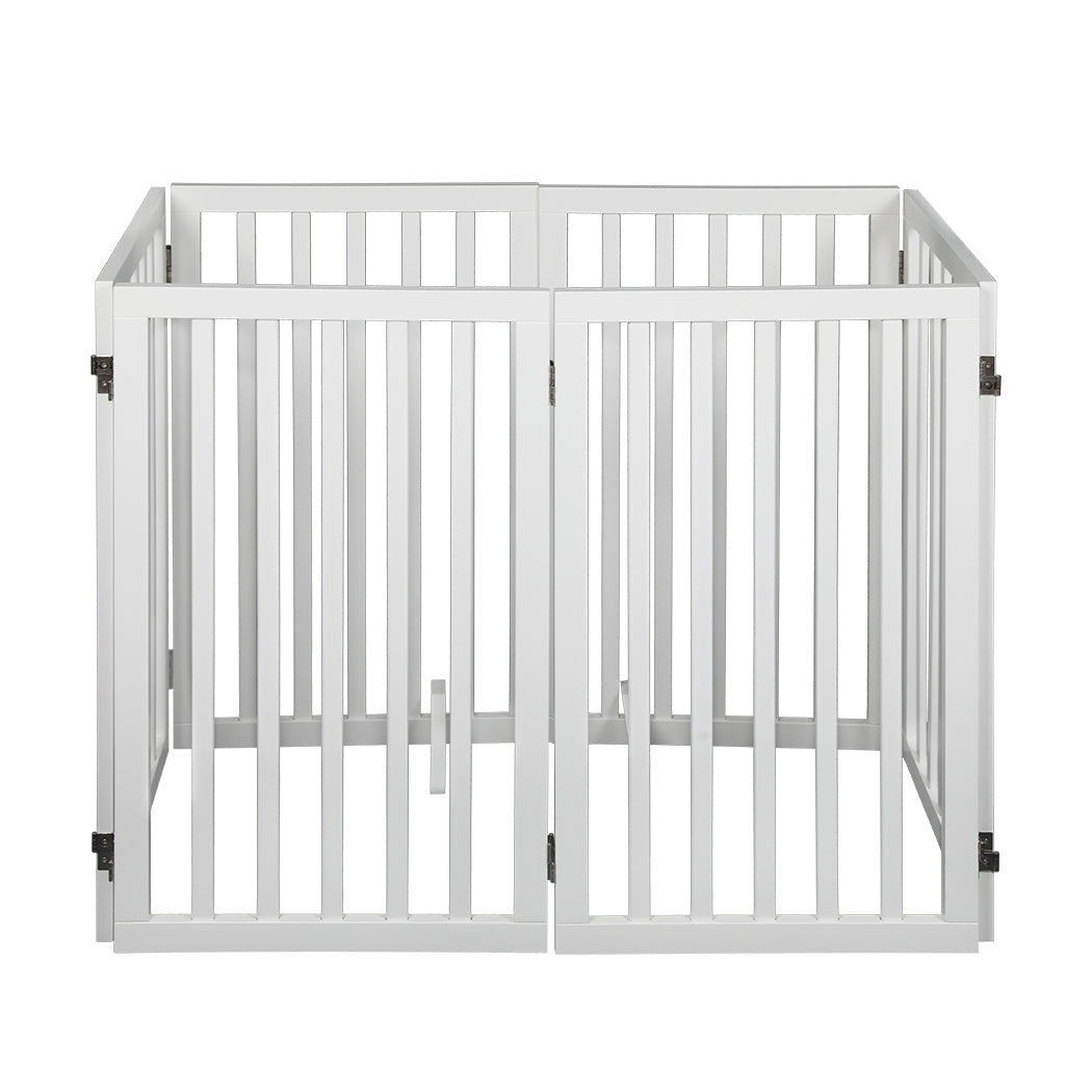 Pawz Pet Gate Dog Fence Safety White 10 Pack Fences & Pens