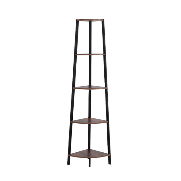 Levede 5 Tier Corner Shelf Bookshelves