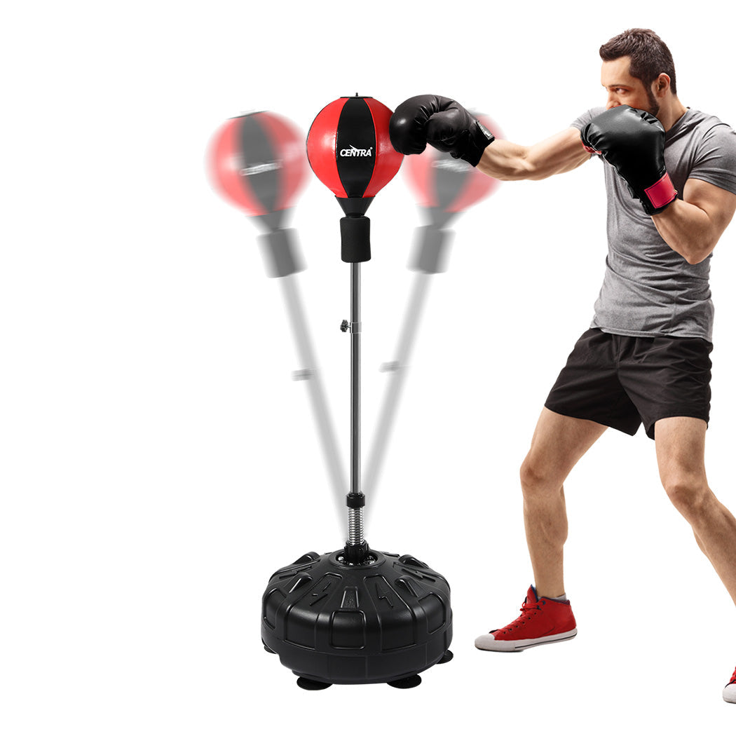 Centra Boxing Punching Bag Speed Ball Free Standing Reflect Reaction Training Punching Bags