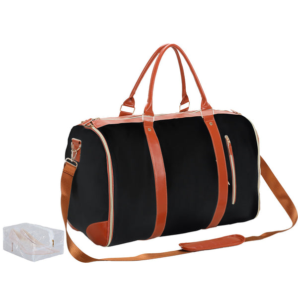 Slimbridge 2 In 1 Hanging Suit Black Garment Bags