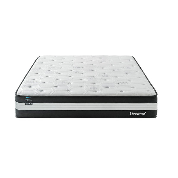 Dreamz Double Cooling Mattress 5 Zone 25Cm Mattresses