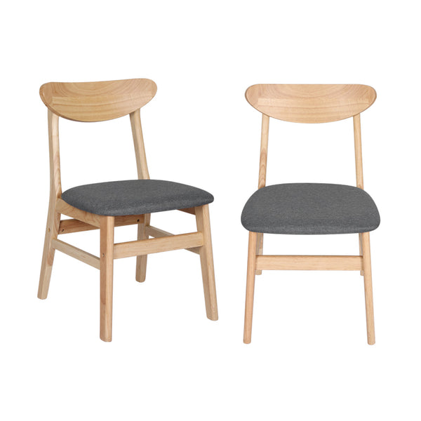 Levede 6X Kitchen Nature Dining Chairs