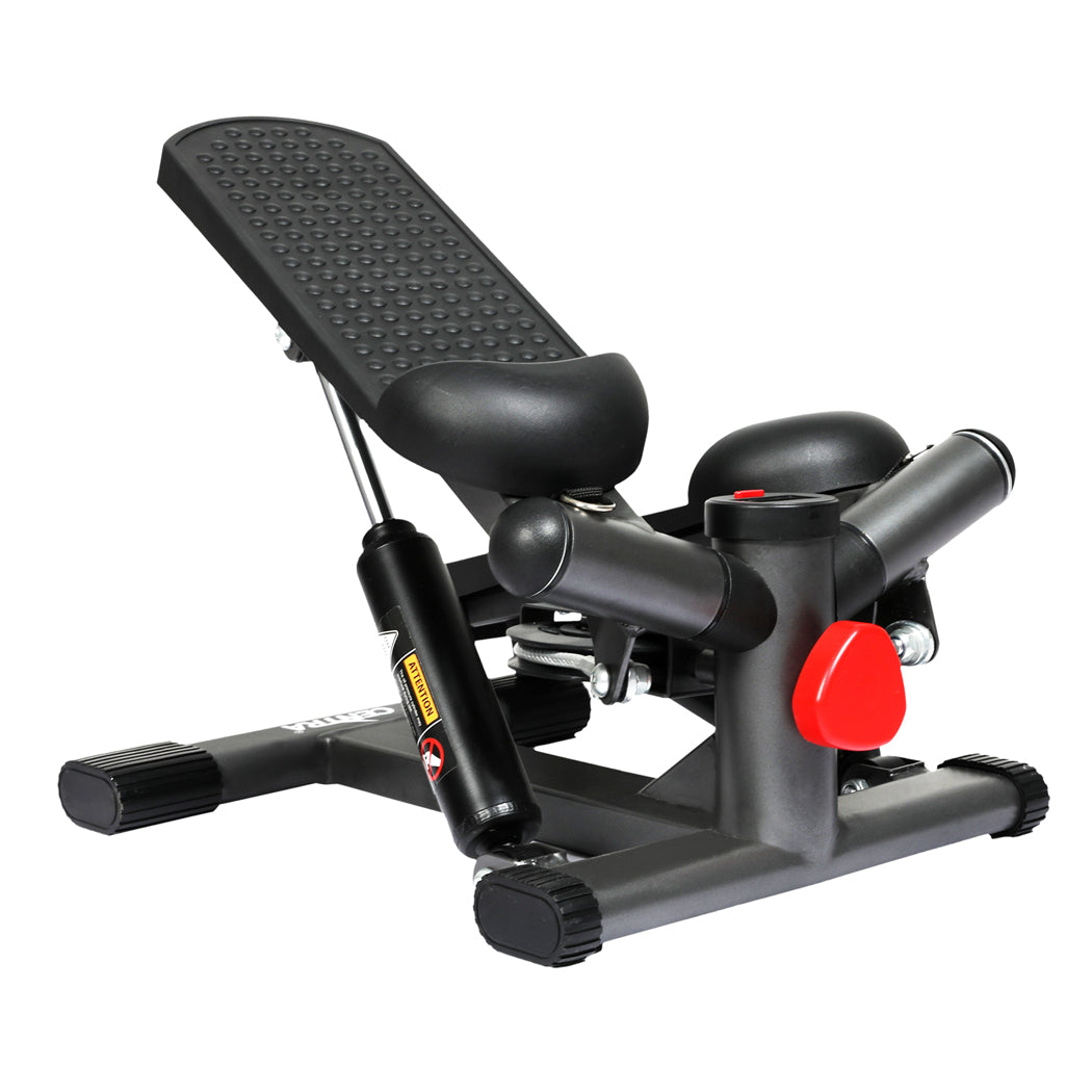 Centra Mini Stepper With Resistance Bands Compact Full Body Fitness Trainer Fitness Steps