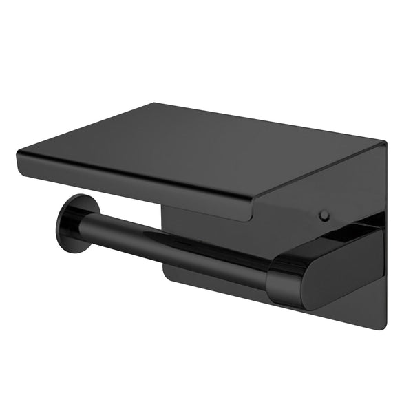 Toilet Paper Holder Roll Bath Tissue Black Toilet Paper Holders & Storage