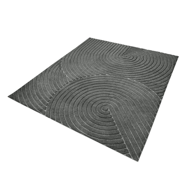 Marlow Floor Rug Soft Polyester Carpet Non Slip Plush Shaggy Geometric Rugs