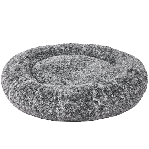 Human Size Pet Bed Calming Charcoal Soft Cozy For Dogs Cats Relaxing Rest Pet Beds