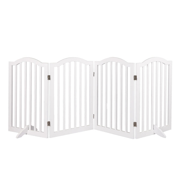 Pawz Pet Gate Dog Fence Safety White Fences & Pens