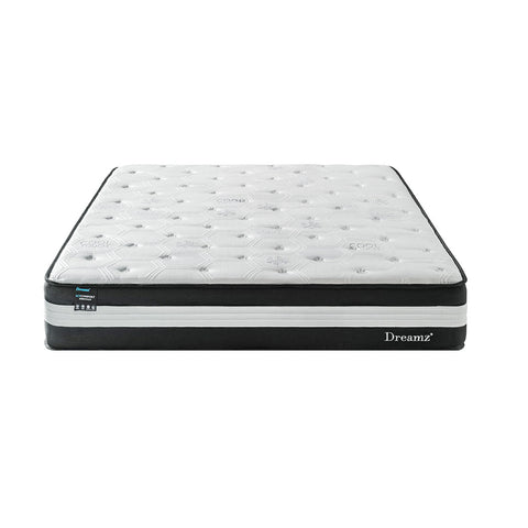 Dreamz Double Cooling Mattress 5 Zone 25Cm Mattresses
