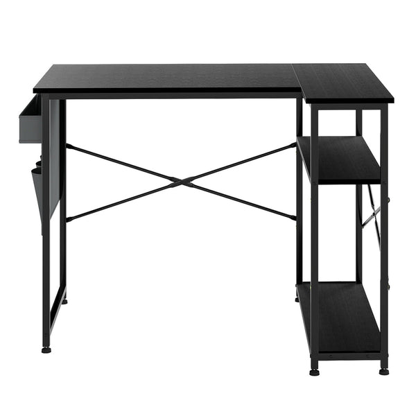Levede Shaped Gaming Computer Desk Corner Table Home Home Office Desks