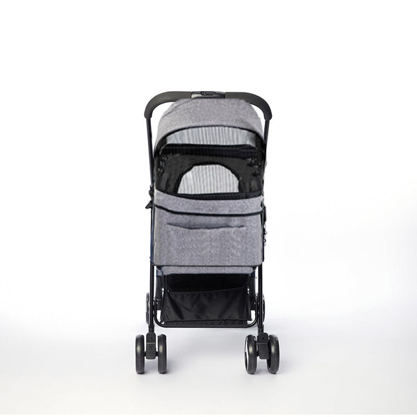 Pawz Large Pet Stroller Dog Cat Travel Grey Comfortable And Convenient For Pets On The Go Dog Strollers