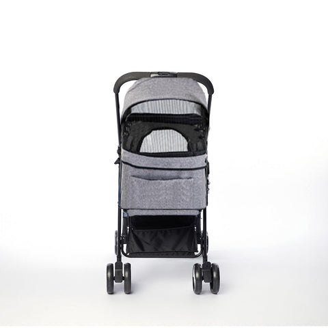 Pawz Large Pet Stroller Dog Cat Travel Grey Comfortable And Convenient For Pets On The Go Dog Strollers