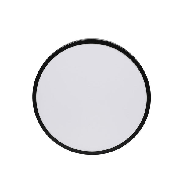 Emitto 3 Colour Ultra Thin 5Cm Led Ceiling Light 36W Black Chandeliers & Ceiling Fixtures