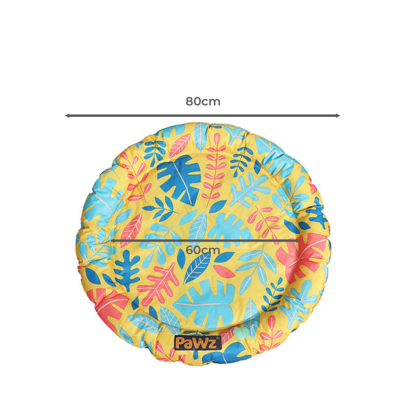 Pawz Pet Cool Gel Mat Cat Bed Dog Bolster L Large Pet Beds