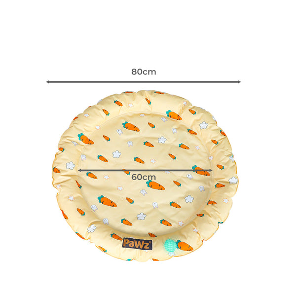 Pawz Pet Cool Gel Mat Cat Bed Dog Bolster L Large Pet Beds