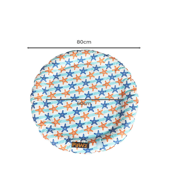 Pawz Pet Cool Gel Mat Cat Bed Dog Bolster L Large Pet Beds